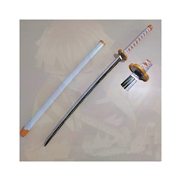 JRPT Slayer Katanas Blade Blade Sword Arme Prop Anime Ninja Épée Avec Fourreau Pour Knight Soldier Warrior Costume Costume Ba