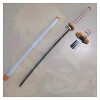 JRPT Slayer Katanas Blade Blade Sword Arme Prop Anime Ninja Épée Avec Fourreau Pour Knight Soldier Warrior Costume Costume Ba