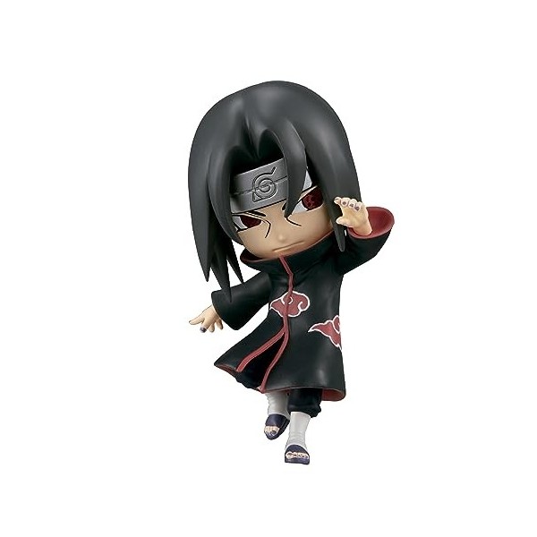 Chibi Masters VE63389 Naruto Bandaï Shippuden Anime Itachi Uchiha Kawaii Figurine Multicolore 8 cm