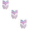 NUOBESTY 10 Pièces Accessoires Filles Décoration Scolaire Irisée Nouveaux Costumes Costume Enfants Costume X Papillons Annive