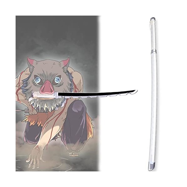 HASMI Katana Katana Japonais Ninja Arme Arme Jouet Démon Tueur Inosuke Cosplay Samurai Sword Anime Décoration Accessoires/104
