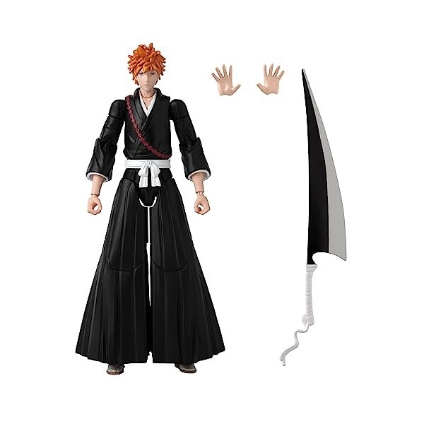 Bandai - Anime Heroes - Bleach - Figurine Anime Heroes 17 cm - Abarai Renji - 36972 Multicolore
