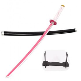 ZJIEX Épée Demon Slayer Blade Épée dAnime 103cm Prop Modèle Darme Katana Accessoires dhalloween Épée Tsuyuri Kanao Cosplay