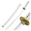 JRPT Anime Roronoa Zoro Samurai Sword, Bois Katana Épée Arme Anime Ninja Sword Jouet Avec Scabbard, Pour Anime Fans Accès de 