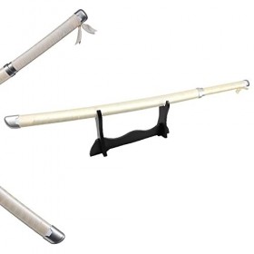 Uvency Jouet DÉpée de Samouraï En Bois Avec Gaine/Support, Katana Fait Main de Tueur de Démons Pour Les Accessoires DHallow