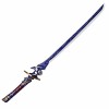 Hengqiyuan Genshin Impact Cosplay Épée, Jeu Raiden Shogun Lame de Samouraï, PU Arme Couteau Modèle, pour Les Fans dAnime Cad