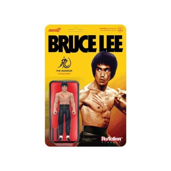 SUPER7 Bruce Lee The Warrior Figurine de réaction 9,5 cm