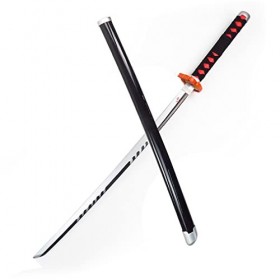 VAIJAM Épée Arme Katanas Lame Arme Accessoire Fait À La Main Anime Cosplay Épées en Bois Machette Couteau Formation Épée Jeu 