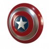 Bouclier Captain America Métal Adulte Taille Unique Accessoires de Film 1: 1 Accessoires de Cosplay Jouets pour Enfants décor