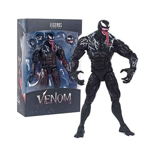 Compatible avec les figurines Venom Marvel Legends Movie 20,3 cm Marvel  Legend Venom Action Figures Toy Superhero Movie Perip