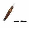 I LOVE FANCY DRESS LTD Cigare géant Méxicain + Une Fine Moustache. Accessoire Ideal pour Un Enterrement de Vie de garçon. X2