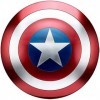 Bouclier Captain America Legends Captain America Shield Full Metal 1 à 1 4 Zhenjin Shield Movie Edition Bouclier en Fer de Ca