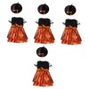 ibasenice 5 Ensembles Halloween Robes Adolescentes Filles Vêtements À La Mode Halloween Costumes Costumes Noir Vêtements Form
