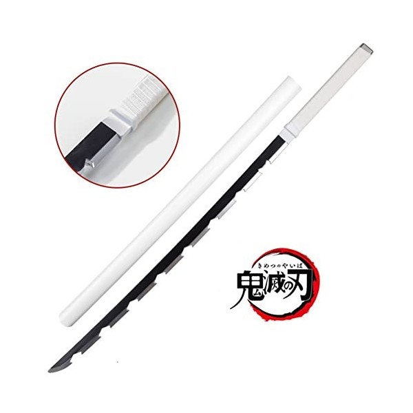 JRPT Pu Mousse Samurai Saburai Sword Japonais Katana Armes Toy Slayer Lame Pour Cosplay Accessoires Jouets, Amoureux DAnime,