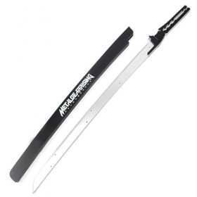 WangSiwe épée De Samurai Anime en Bois, Couteau De Viande De Vengeance Arme Thunderbolt pour Les Accessoires Danime Cosplay 