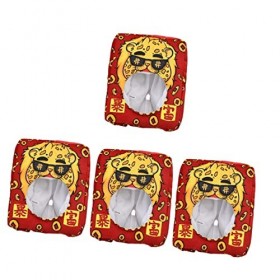 Gogogmee 4 Pièces Accessoire Mardi Carnaval Cap Décor Cadeau Décoration Chapeau Jouet Enfant Gras En Peluche Faux Enfants Dev