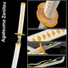 KAXO Slayer Blade Cos Épée En Bois Kamado Tanjirou Prop Modèle DArme, Katana Sword Anime Ninja Sword Toy, Cosplay Accessoire