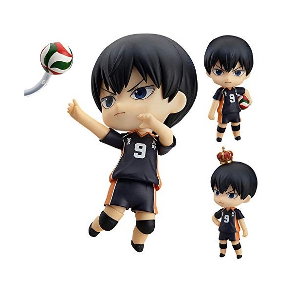 Anime Haikyuu ! Figurine - Q Version Figurines daction Hinata Syouyou, Figurine Kageyama Tobio - Figurine Faite à la Main, J