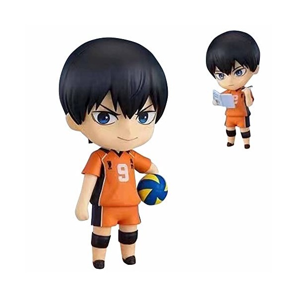 Anime Haikyuu ! Figurine - Q Version Figurines daction Hinata Syouyou, Figurine Kageyama Tobio - Figurine Faite à la Main, J