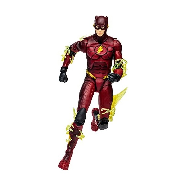 McFarlane Toys - DC - The Flash Movie - The Flash Batman Costume 18 cm - Figurine de Collection & Accessoires - Personnages