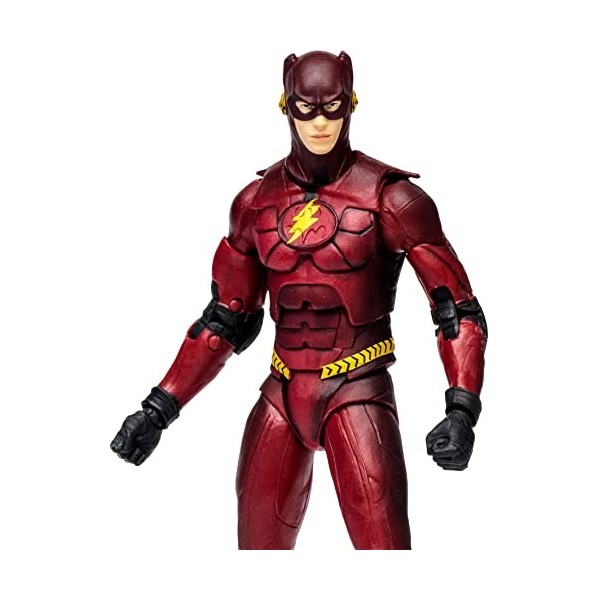 McFarlane Toys - DC - The Flash Movie - The Flash Batman Costume 18 cm - Figurine de Collection & Accessoires - Personnages
