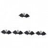 Abaodam 5 Pièces Ailes De Chauve-Souris Halloween Décor Enfants Décor Accessoires De Bal Fausses Ailes De Chauve-Souris Mal H