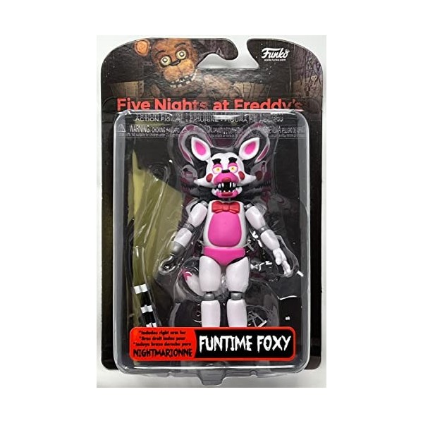 FUNKO ARTICULATED ACTION FIGURE: Five Nights At Freddys - Nightmare Foxy 5