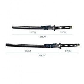 NIANXINN Épée de Samouraï En Bois Anime, Katana En Bois, Accessoire DArme de Performance DAnimation En Bois, Jouet Pour Enf