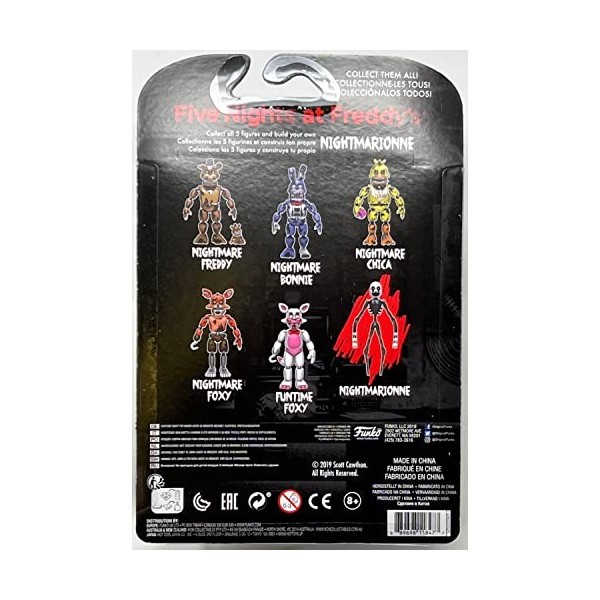 FUNKO ARTICULATED ACTION FIGURE: Five Nights At Freddys - Nightmare Foxy 5