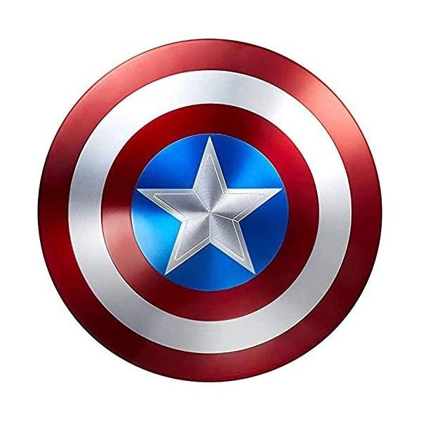 Bouclier Captain America Métal Adulte Accessoires de Film 1: 1 Acce