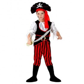 Costume de pirate - corsaire - enfant - déguisement - carnaval - halloween - cosplay - accessoires - taille xl - 11/14 ans - 