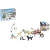 Playmobil 71345 Calendrier de lAvent - Equestre- La Magie de Noël - 24 Surprises à découvrir pour Attendre Noël