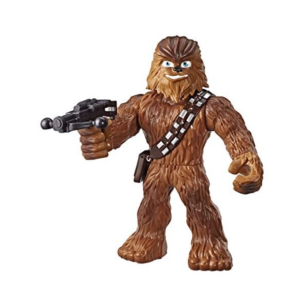 Star Wars Figurine Chewbacca avec Accessoire Bowcaster pour Enfants à partir de 3 Ans