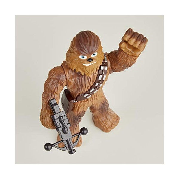Star Wars Figurine Chewbacca avec Accessoire Bowcaster pour Enfants à partir de 3 Ans