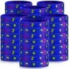 Lot de 48 bracelets en silicone extensibles sur le thème de lespace - Accessoires de fête extraterrestres pour adolescents, 