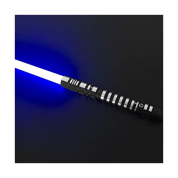 Hengqiyuan Sabre Laser Duel Expérience Réelle Enfant Jouet Cadeau de Jeu de ​Rôle Accessoires Poignée LED Métallique Chargeme