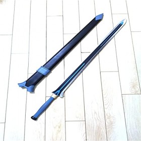 ÉPéE En Bois, ModèLe DArme DAccessoire, Pour Les Amateurs DAnime, Jouets DAccessoires De Cosplay,Pour Sword Art Online Ki