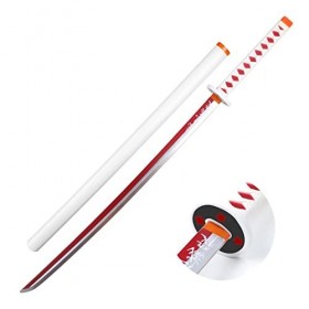YUMGK Mousse Samurai Épée Japonaise Katana Tube Arme Arme Jouet Jouet Accessoires Pour Les Fans DAnime Fans de La Journée Po