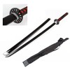 XIAOHUA Sabre Demon Slayer Tanjiro Katana Noir Cosplay Anime Katana Japonais 104cm Katana Demon Slayer Épée Jouet Katana Anim