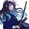 Uvency Lame de Tueur de Démons Noichiro Samouraï Épée En Bois Enfants Jouet Anime Ninja Épée Cosplay Accessoire En Bois Katan