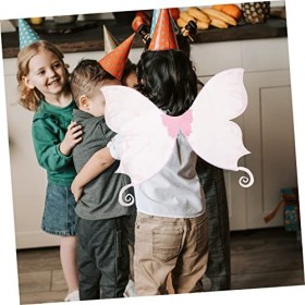 COHEALI 5 Pièces Ailes De Fée Vêtements Place Filles Vêtements Tenues Vertes Costume De Fée Habiller Jeu De Rôle Habiller Ail