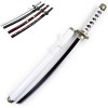 YOGZHRR Swords Slayer Blade Cos Kamado Tanjirou Appartement Modèle DArme, Cosplay Accessoires Jouets Katana/Black Red