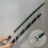 XFAK Épée De Samouraï Anime Cosplay Katana Demon Slayer Sabre Ninja PU Foam Épée De Jouet Épée De Anime Accessoires dhallowe