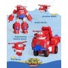 Super Wings "Jetts Robo Rig" Vehicule Transformable en Robot 18 cm + 1 Figurine,Jouet Enfant 2 3 4 5 6 7 8 Ans Garcon Fille