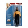 MEGO - Lt. Commander Geordi La Forge Star Trek TNG – Figurine daction de 20,3 cm – Mego Sci-Fi, multicolore – pour les fans 