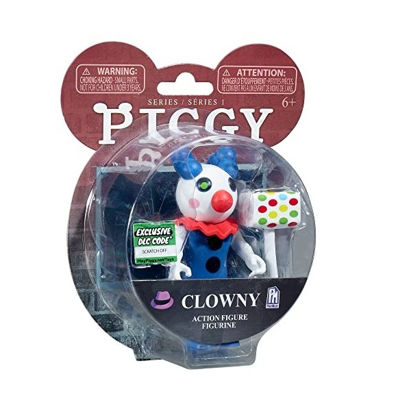 Bizak Piggy Figure 10 cm Clowny, Vous pouvez maintenant recréer le Jeu à la maison avec Vos Personnages Favoris, avec Accesso