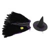 ADOCARN 3 Ensembles Performance Cm Up Robe Fournitures Chapeau De Sorcière Et avec Ou Costumes dhalloween Cape De Soirée Cos