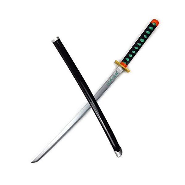 Katana en Bois Cosplay Arme Samouraï Lame Arts Martiaux Pratique Épées pour Jeu De Rôle Et Collection Halloween Cadeau Machet