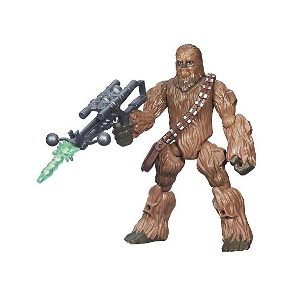 Hasbro – B3665 – Star Wars – Hero Mashers – Chewbacca – Figurine Personnalisable 15 cm