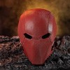 Xcoser Halloween Rouge Masque Résine Casque Jeu Cosplay Costume Accessoires pour Adulte Vêtements Déguisement